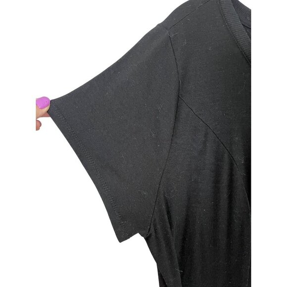 Torrid Dress 1X Black Neutral Midi Grunge Minimalist 80s Retro Goth Punk Preppy - Picture 5 of 10